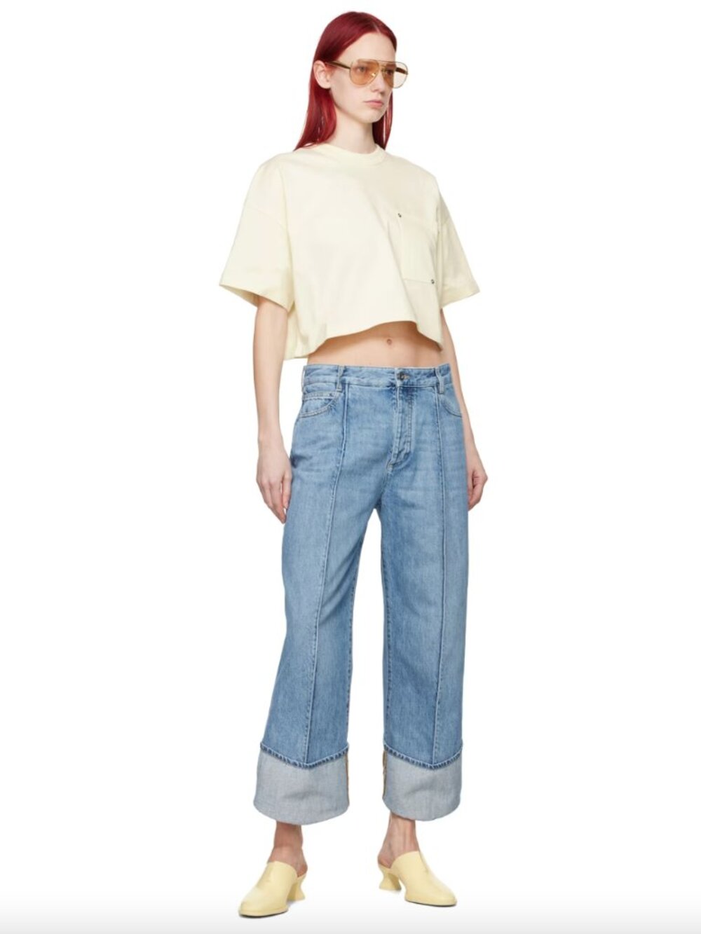 NIB Bottega Veneta Cha Cha Leather Mule Size EU 39/8.5 $1150